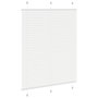 Voir la diapositive 4 : VIDAXL Store plisse blanc 105x100cm largeur du tissu 104,4cm polyester