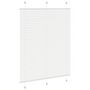 Voir la diapositive 4 : VIDAXL Store plisse blanc 105x100cm largeur du tissu 104,4cm polyester