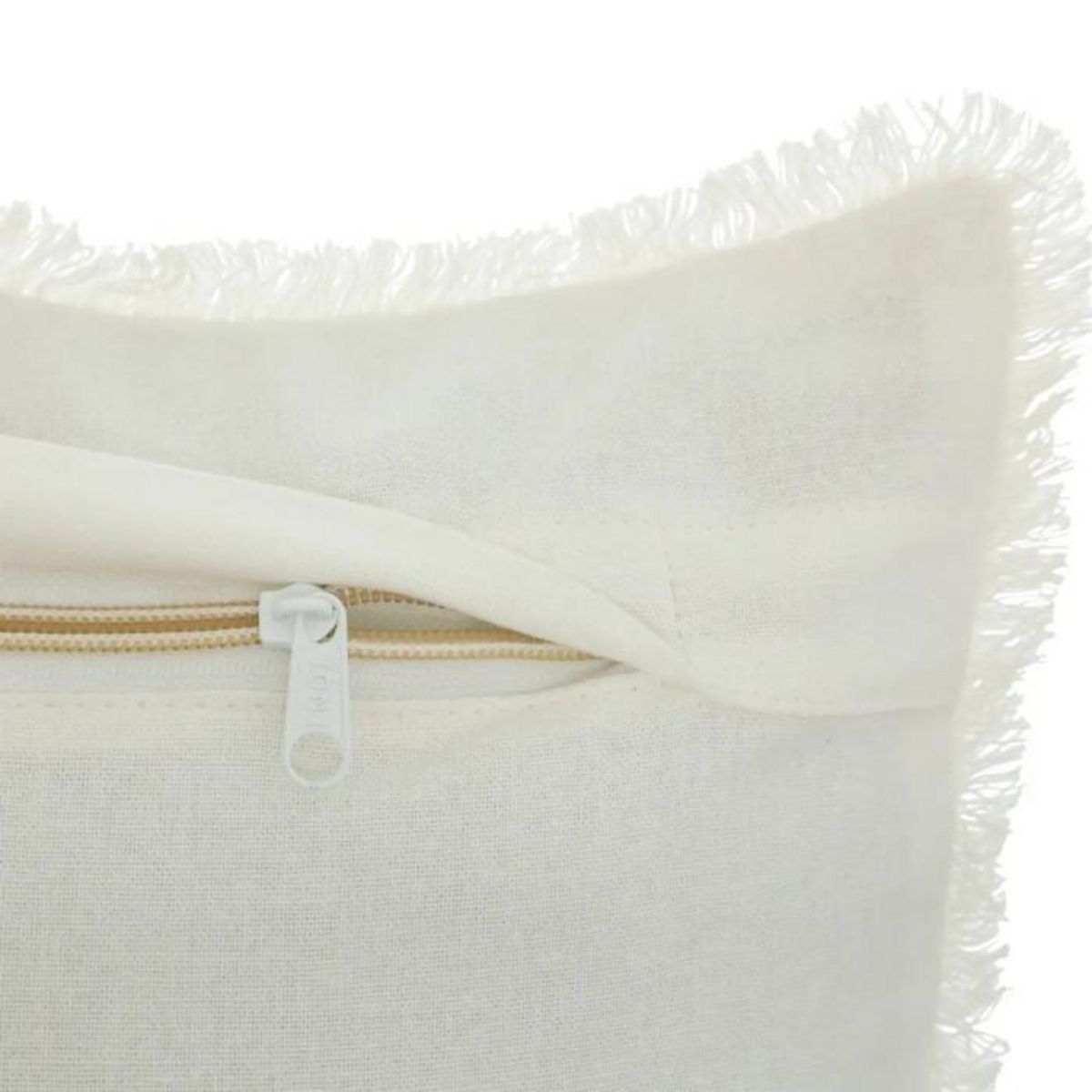 ATMOSPHERA Coussin Nid d'Abeille  Widdy  30x50cm Blanc