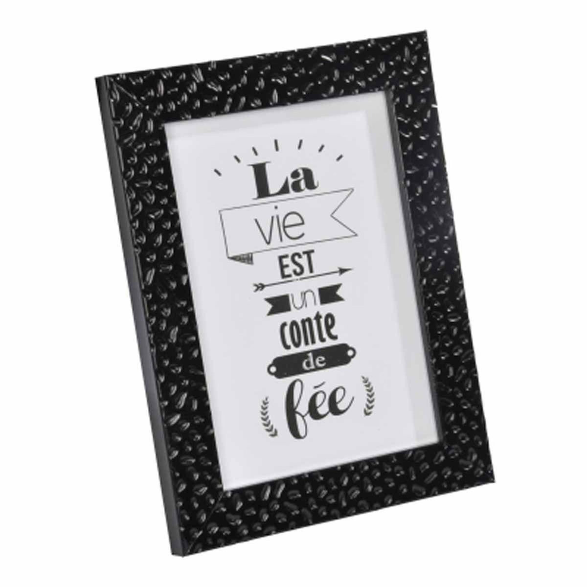 Paris Prix Cadre Photo Déco  Goutte d'Eau  24x30cm Noir