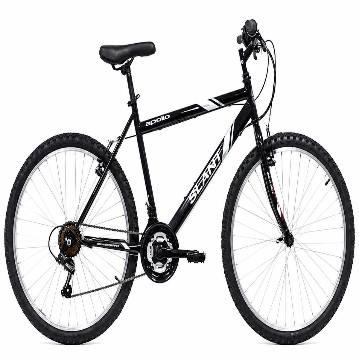 Vélo / VTT 26'' pour une taille à partir de 1.55m équipé de 6 vitesses avec dérailleur TY21, poignées Microshift et freins V- Bkake