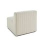 Voir la diapositive 4 : LISA DESIGN Nova - module d'assise sans accoudoirs - en velours