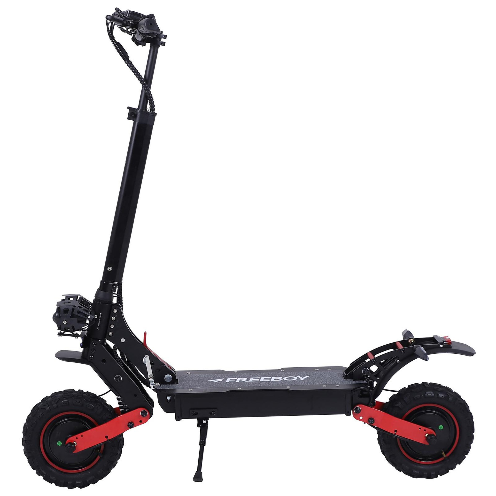 FREEBOY Trottinette électrique freeboy h6, autonomie de 55 km, double motorisation