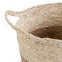 Voir la diapositive 4 : VS VENTA-STOCK Set de 3 paniers Brais fibre naturelle, blanc/naturel
