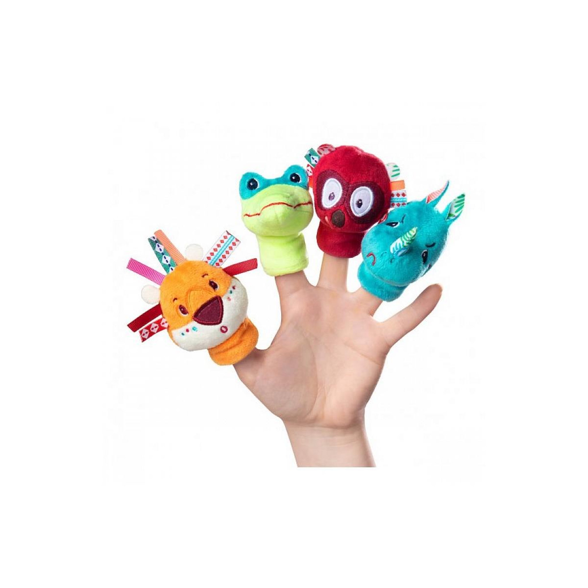 Voir la diapositive 2 : LILLIPUTIENS Marionnettes de doigt theme Jungle