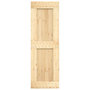 Voir la diapositive 5 : VIDAXL Porte NARVIK 70x210 cm bois massif de pin