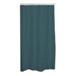 Paris Prix Rideau de Douche PEVA  Vitamine II  180x200cm Bleu Émeraude