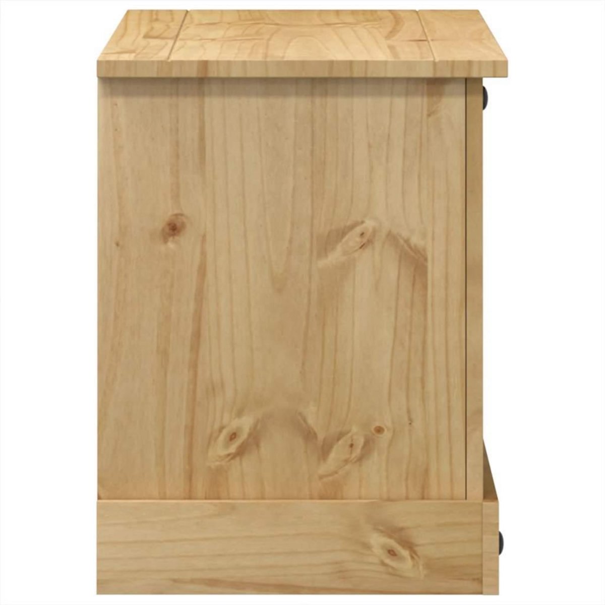 VIDAXL Meuble TV  100x40x52 cm bois de pin massif