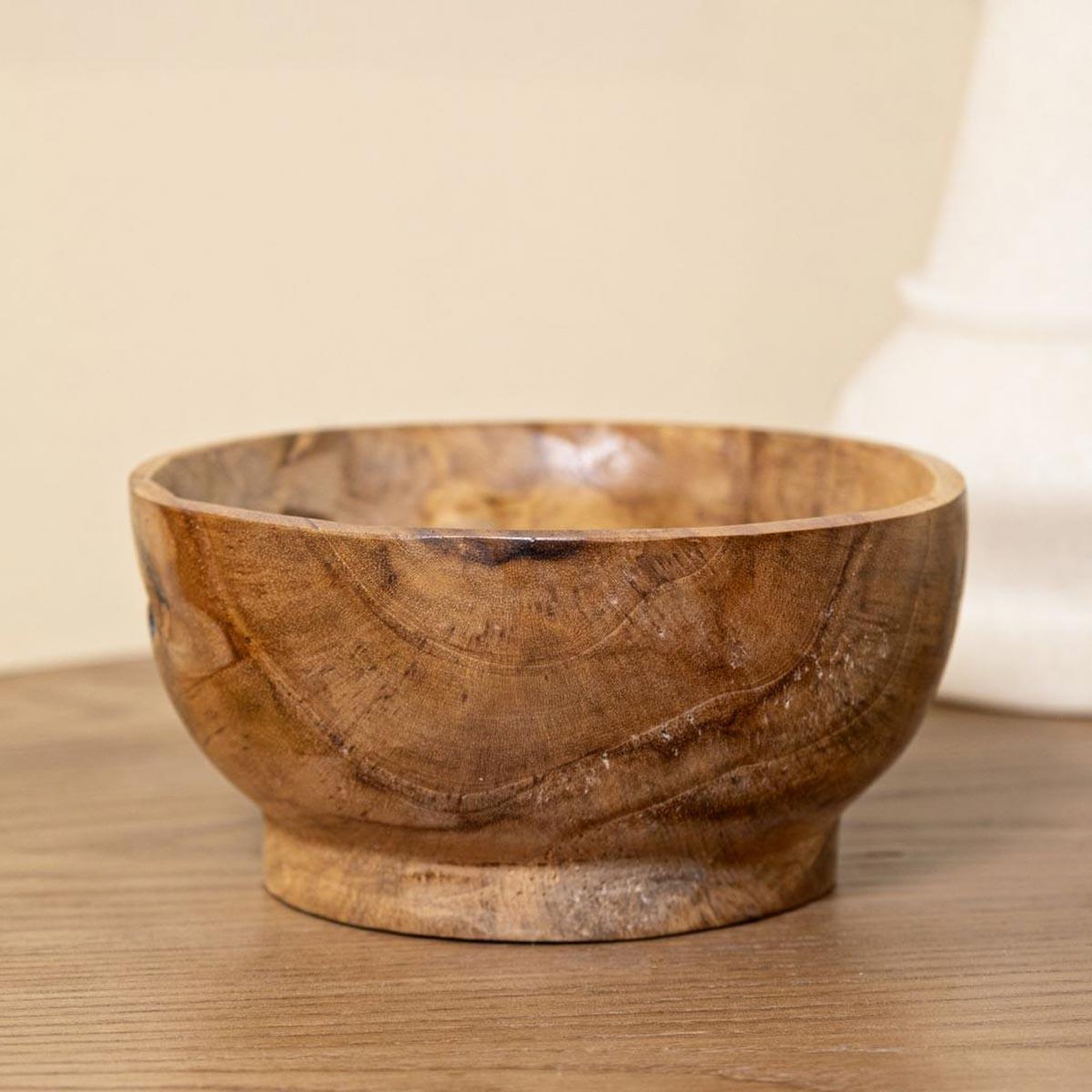 Voir la diapositive 4 : Paris Prix Vide-poche en teck  butot  15cm naturel
