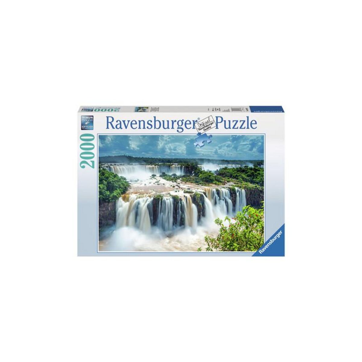 RAVENSBURGER Ravensburger - Jigsaw Puzzle Iguazu Waterfalls, Brazil, 2000 pcs. 166077