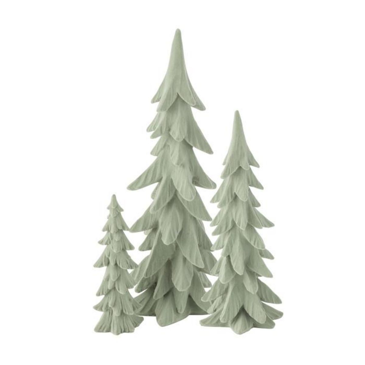 Paris Prix Sapin Déco à Poser  Résine  44cm Menthe