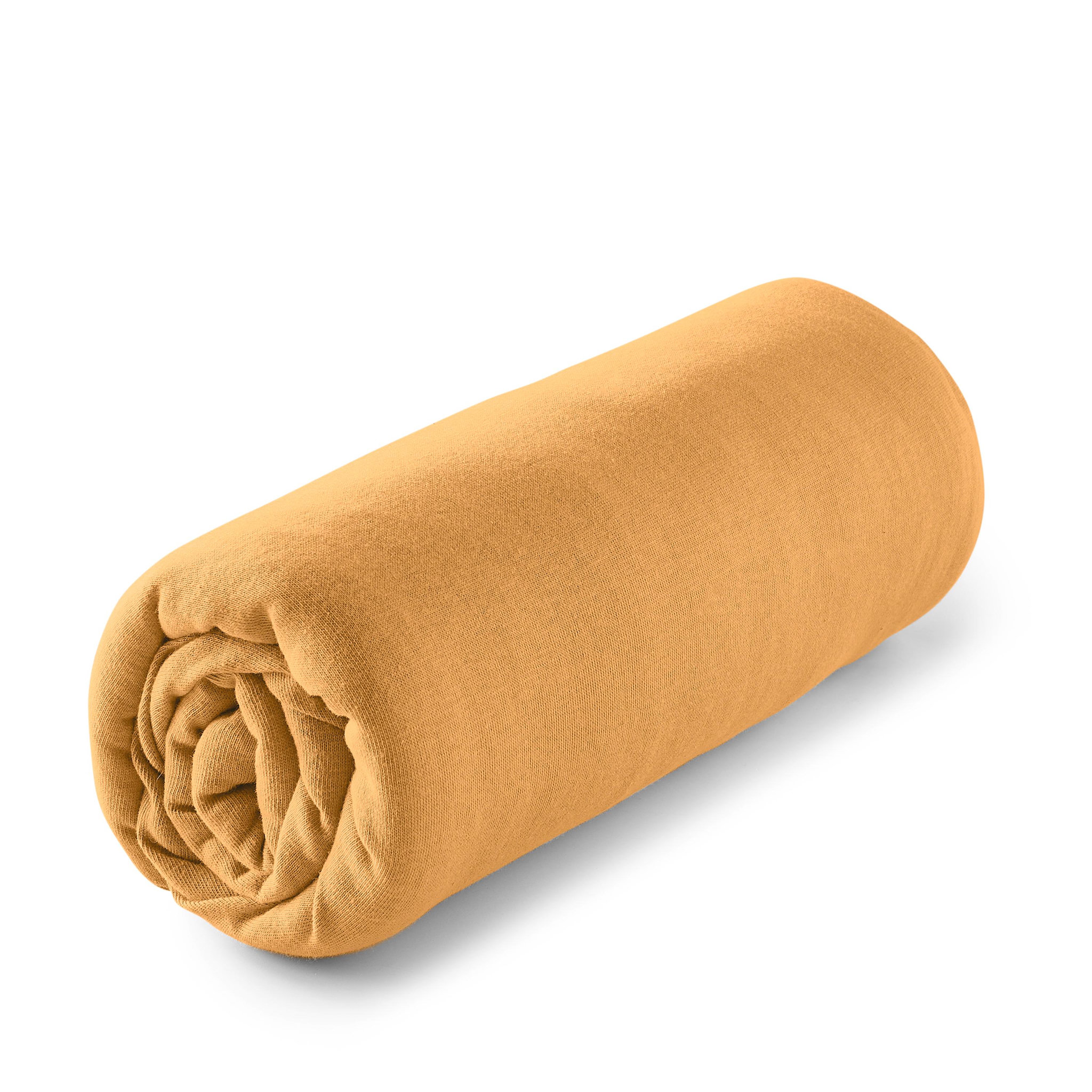 Voir la diapositive 1 : ACTUEL Drap housse uni en jersey coton - collection permanente