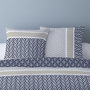 Voir la diapositive 2 : Dourev Housse de couette 240x220 CHIRON + 2 taies 100% coton