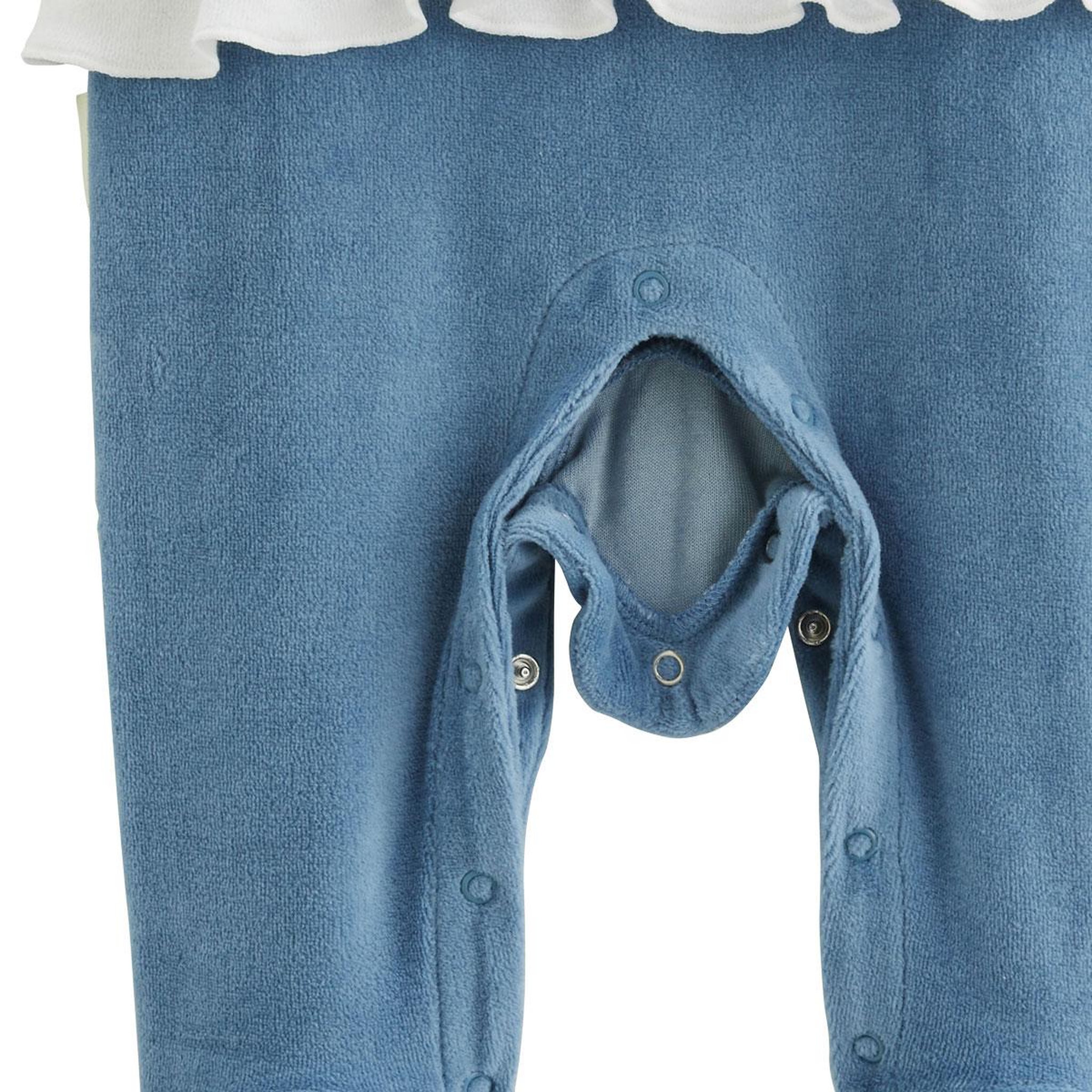 Voir la diapositive 4 : Petit BÃ©guin Pyjama bébé en velours polarmoon
