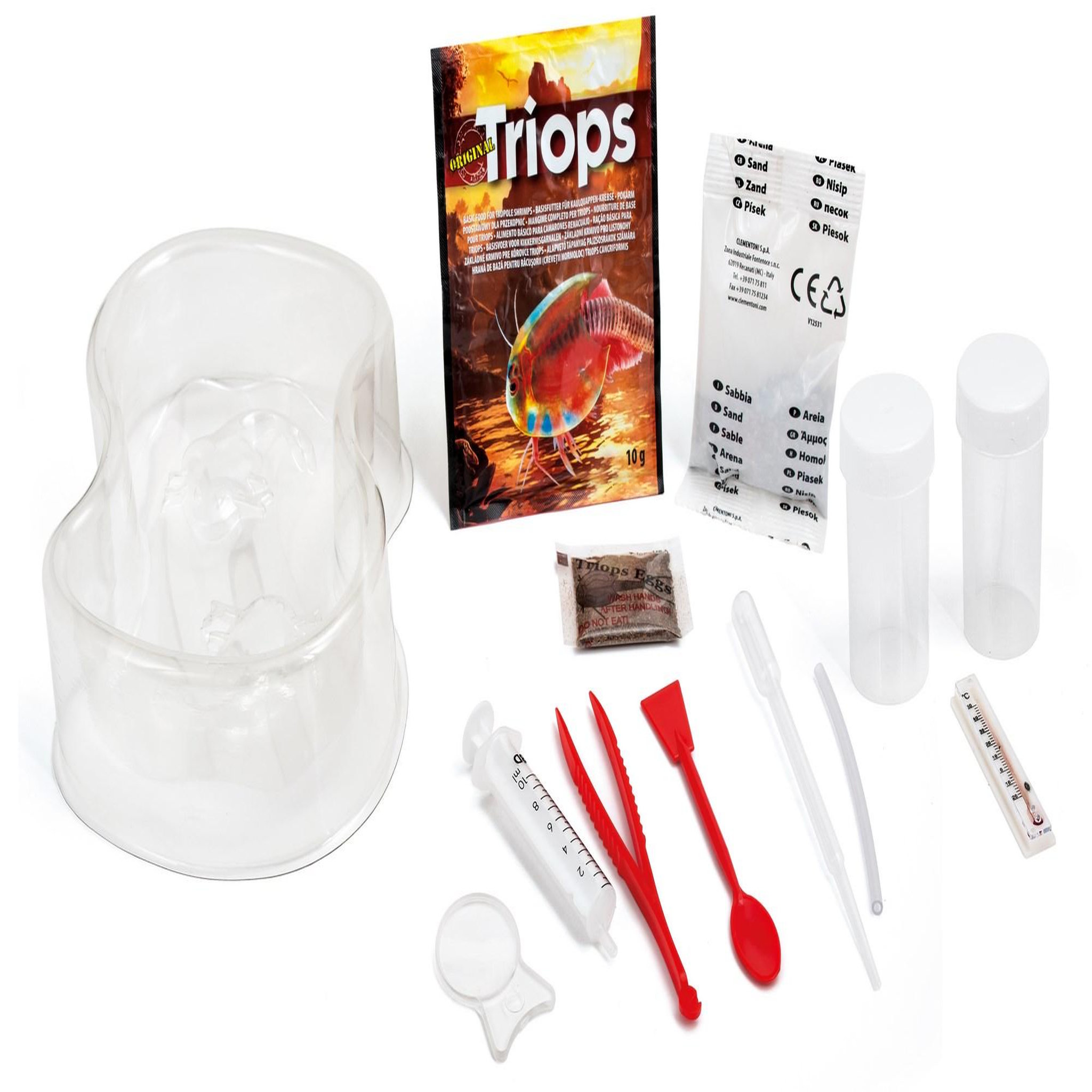 Voir la diapositive 3 : CLEMENTONI Un coffret scientifique - Mes premiers triops