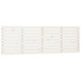 Voir la diapositive 2 : VIDAXL Tete de lit murale Blanc 166x3x63 cm Bois massif de pin