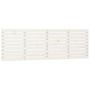 Voir la diapositive 2 : VIDAXL Tete de lit murale Blanc 166x3x63 cm Bois massif de pin