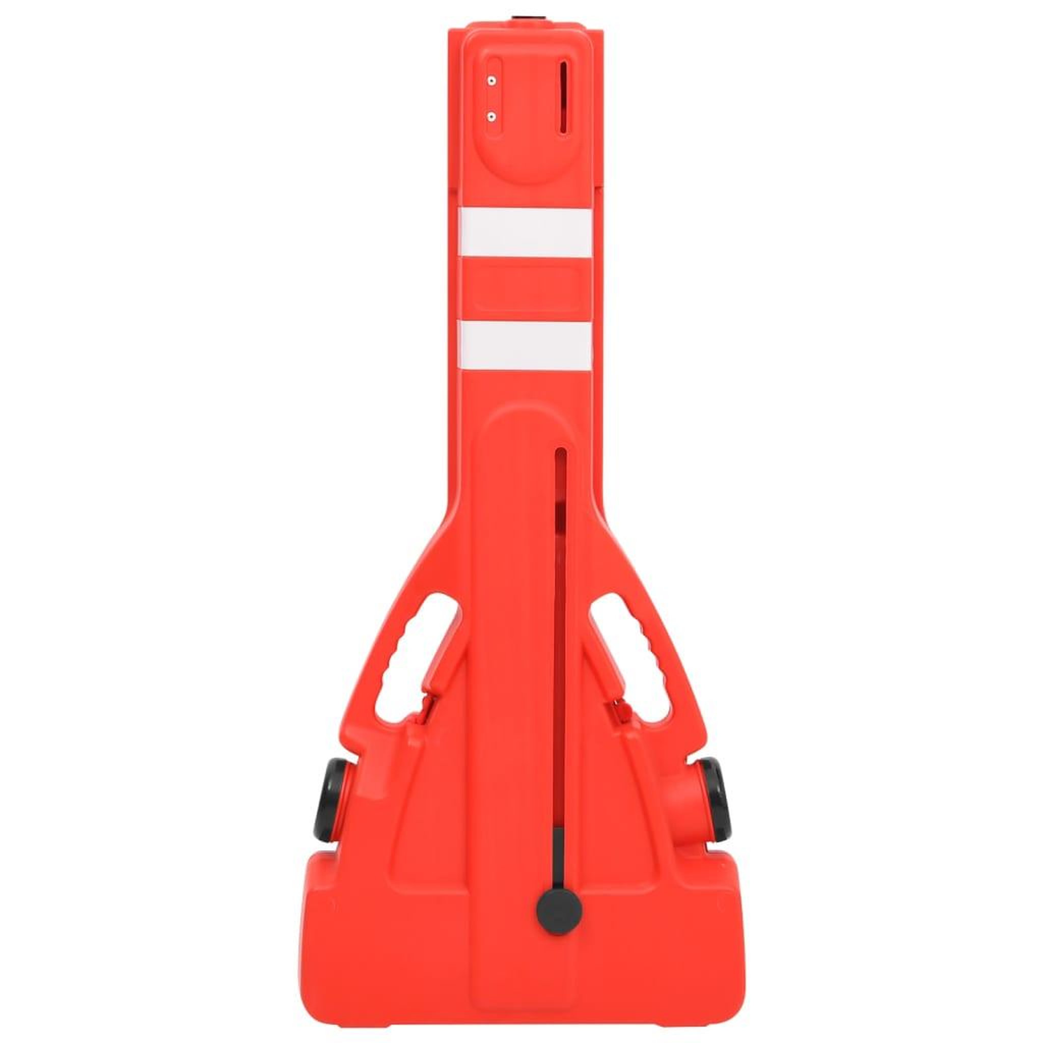 Voir la diapositive 5 : VIDAXL Barriere de circulation pliable Rouge 210x50x105 cm