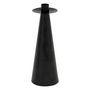 Voir la diapositive 2 : ATMOSPHERA Lot de 2 Bougeoirs en Métal  Automne  24cm Noir