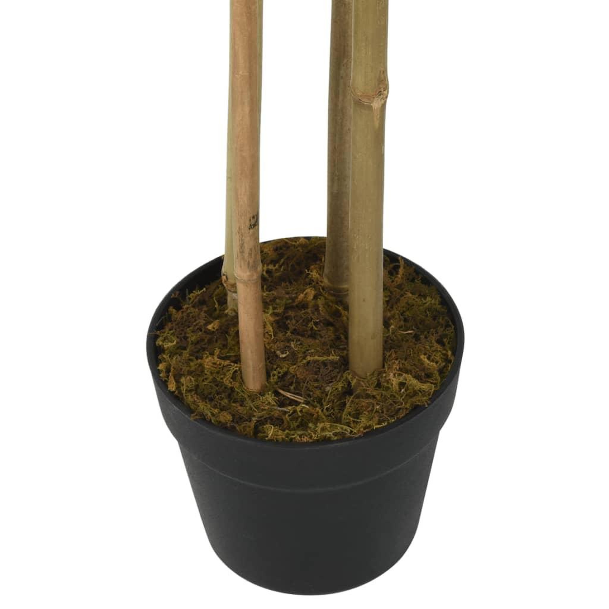 Voir la diapositive 3 : VIDAXL Bambou artificiel 760 feuilles 120 cm vert