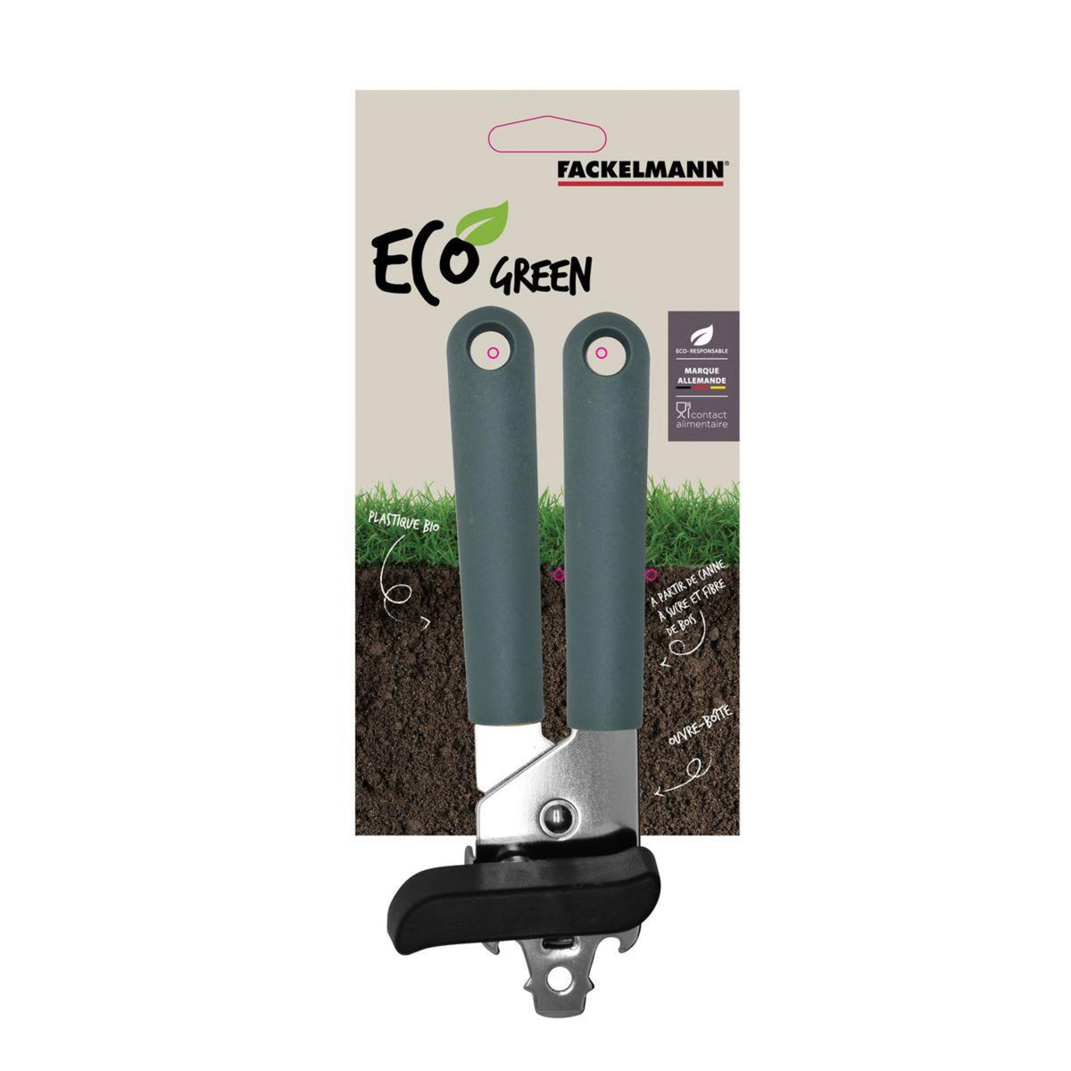 Fackelmann Ouvre-boîte manuel Fackelmann Nature Basic