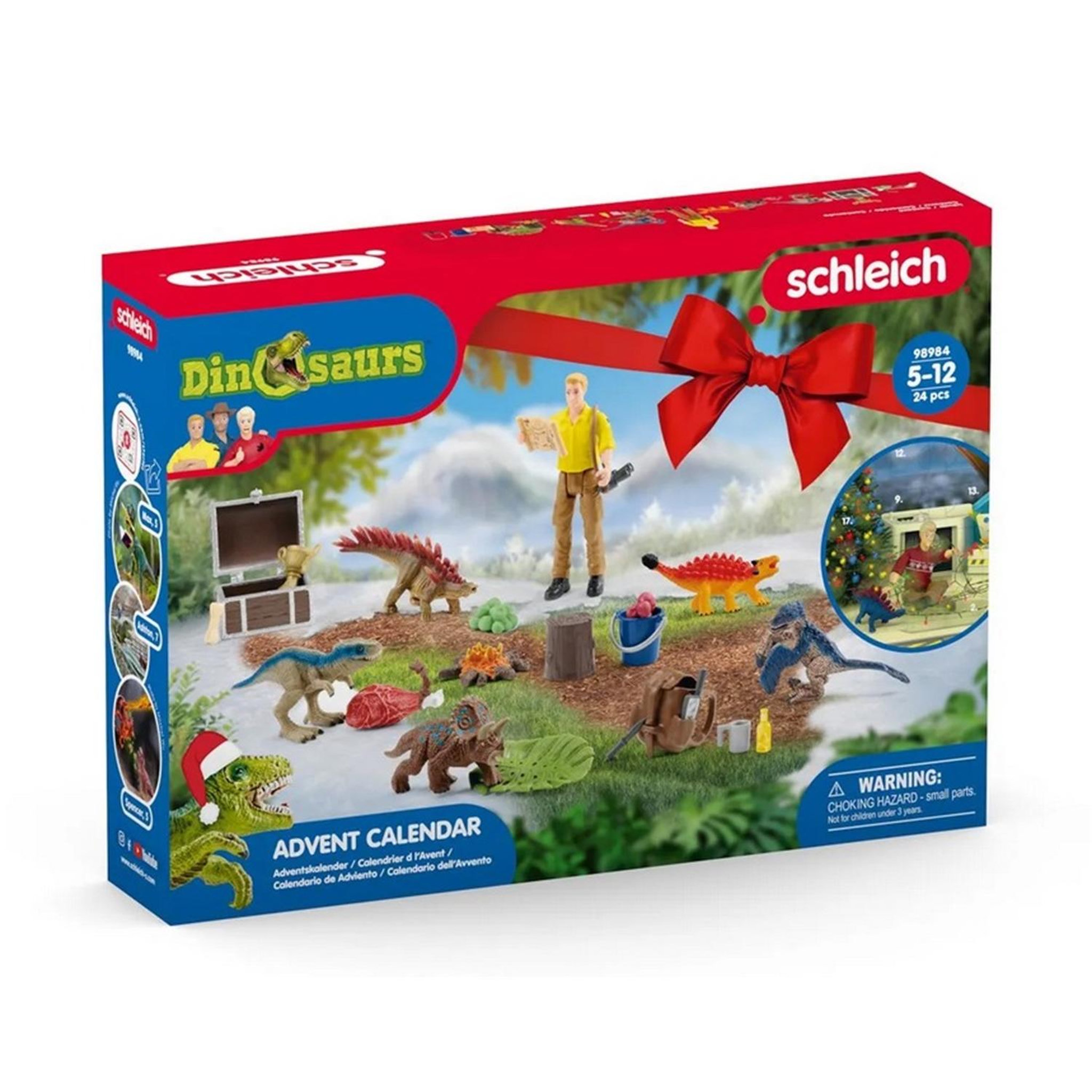 Schleich Dinosaurs Calendrier de l'avent 2023