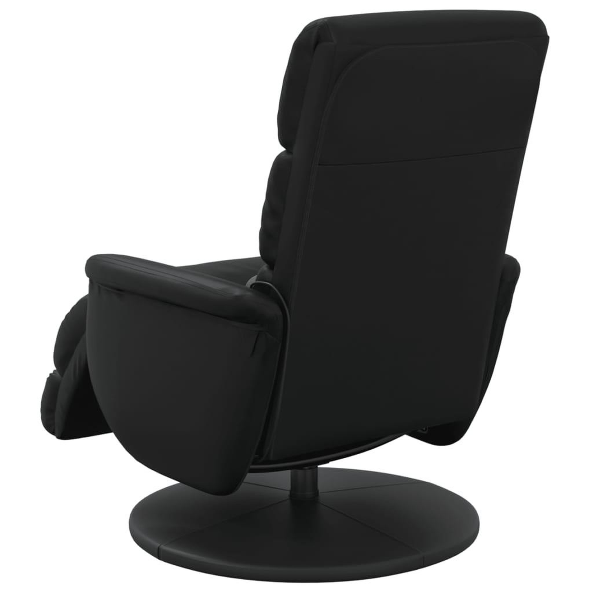 Voir la diapositive 5 : VIDAXL Fauteuil inclinable de massage repose-pieds noir similicuir