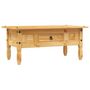 Voir la diapositive 2 : VIDAXL Table basse Pin mexicain Gamme  100 x 55 x 44 cm