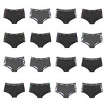 UMBRO Pack surprise de 3 culottes femme. Coloris disponibles : Noir