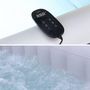 Voir la diapositive 3 : SWEEEK Spa MSPA gonflable carré – Fjord 4 - 4 places.  système anti-gel + bâche. 160cm. PVC. pompe. chauffage. gonfleur. filtre