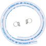 Voir la diapositive 3 : CAMPINGAZ Tuyau gaz SOUPLE A COLLIERS BUTANE NF GAZ 1.25m