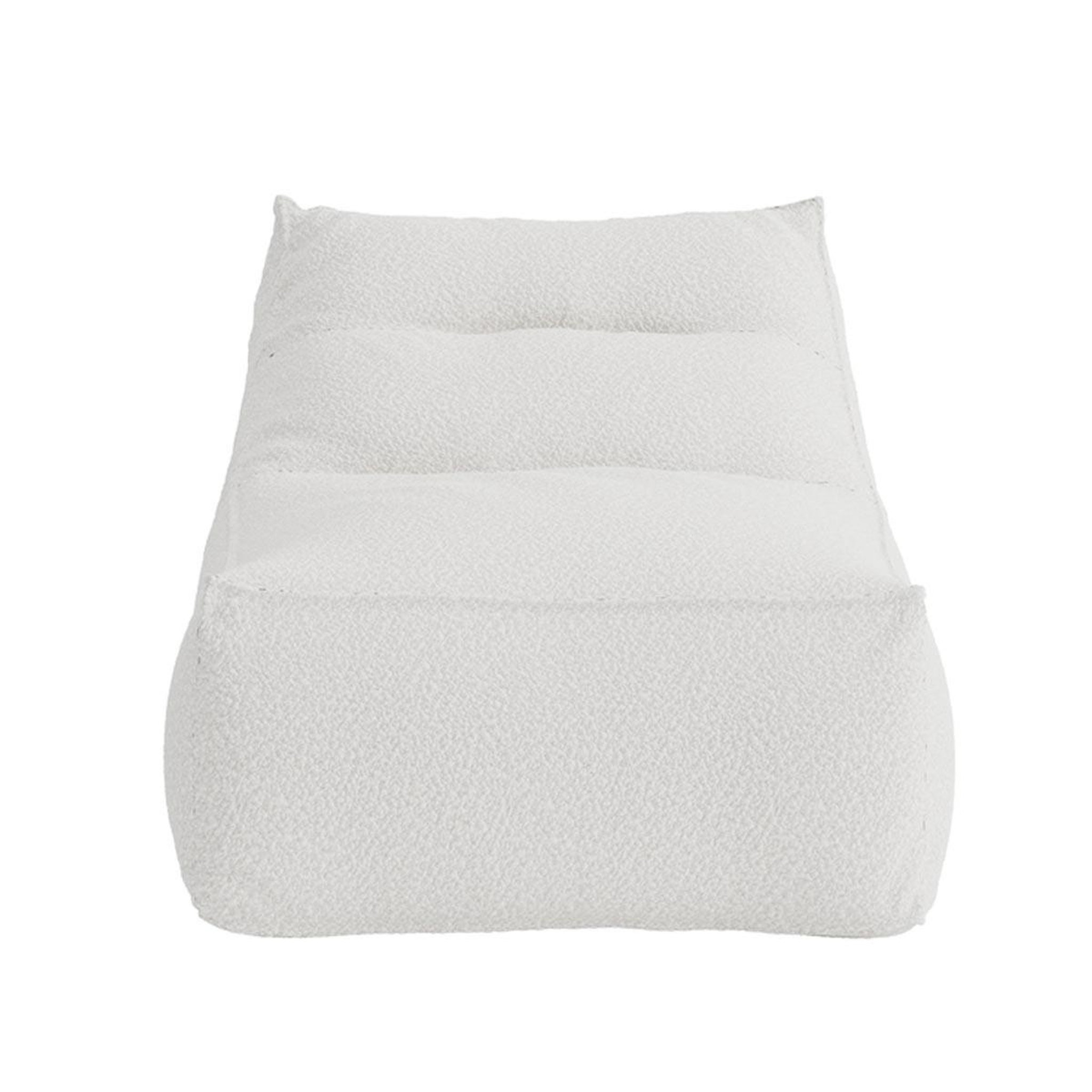 Voir la diapositive 2 : Paris Prix Bain de soleil bouclette  redang  118cm blanc