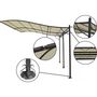 Voir la diapositive 4 : Habitat et Jardin Pergola tonnelle adossée en métal - 3 x 4 m - Beige