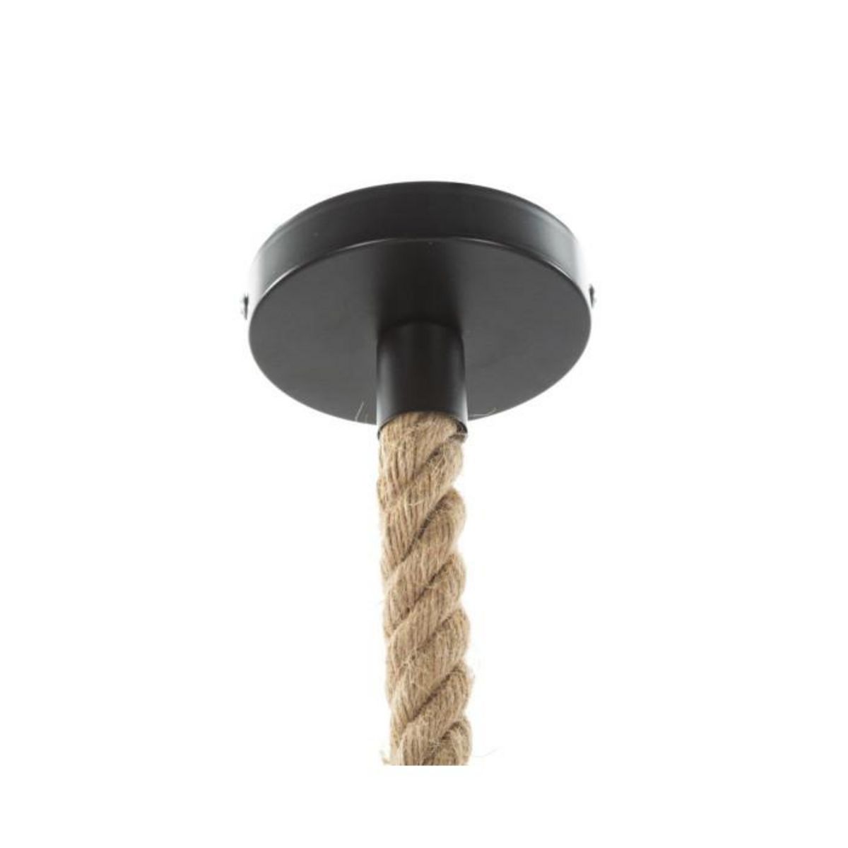 Paris Prix Lampe Suspension en Résine  Singe  60cm Noir