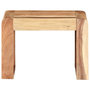 Voir la diapositive 2 : VIDAXL Table d'appoint 43x40x30 cm Bois d'acacia massif