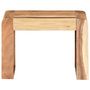Voir la diapositive 2 : VIDAXL Table d'appoint 43x40x30 cm Bois d'acacia massif