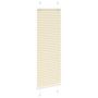 Voir la diapositive 3 : VIDAXL Store plisse creme 40x150 cm largeur du tissu 39,4 cm polyester