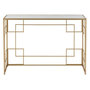 Voir la diapositive 4 : Paris Prix Console Design en Métal  Ridao  120cm Or