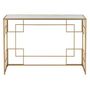 Voir la diapositive 4 : Paris Prix Console Design en Métal  Ridao  120cm Or