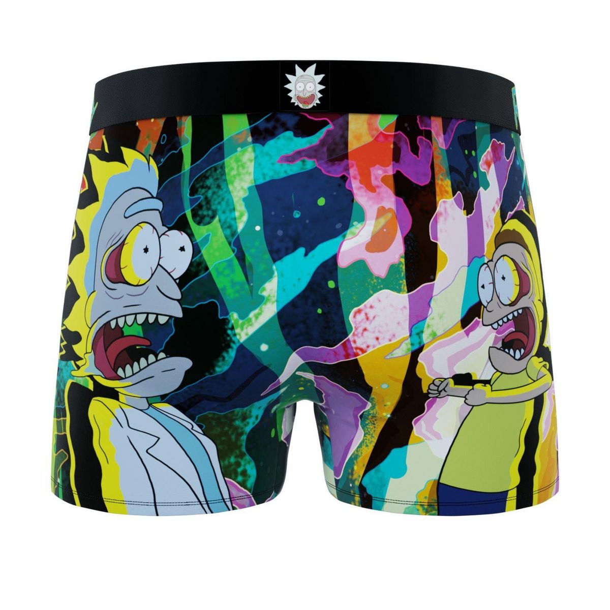 FREEGUN Lot de 4 Boxers homme Rick and Morty G1