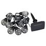 Voir la diapositive 1 : GARDENSTAR Guirlande solaire PP L6M avec LED blanc chaud 