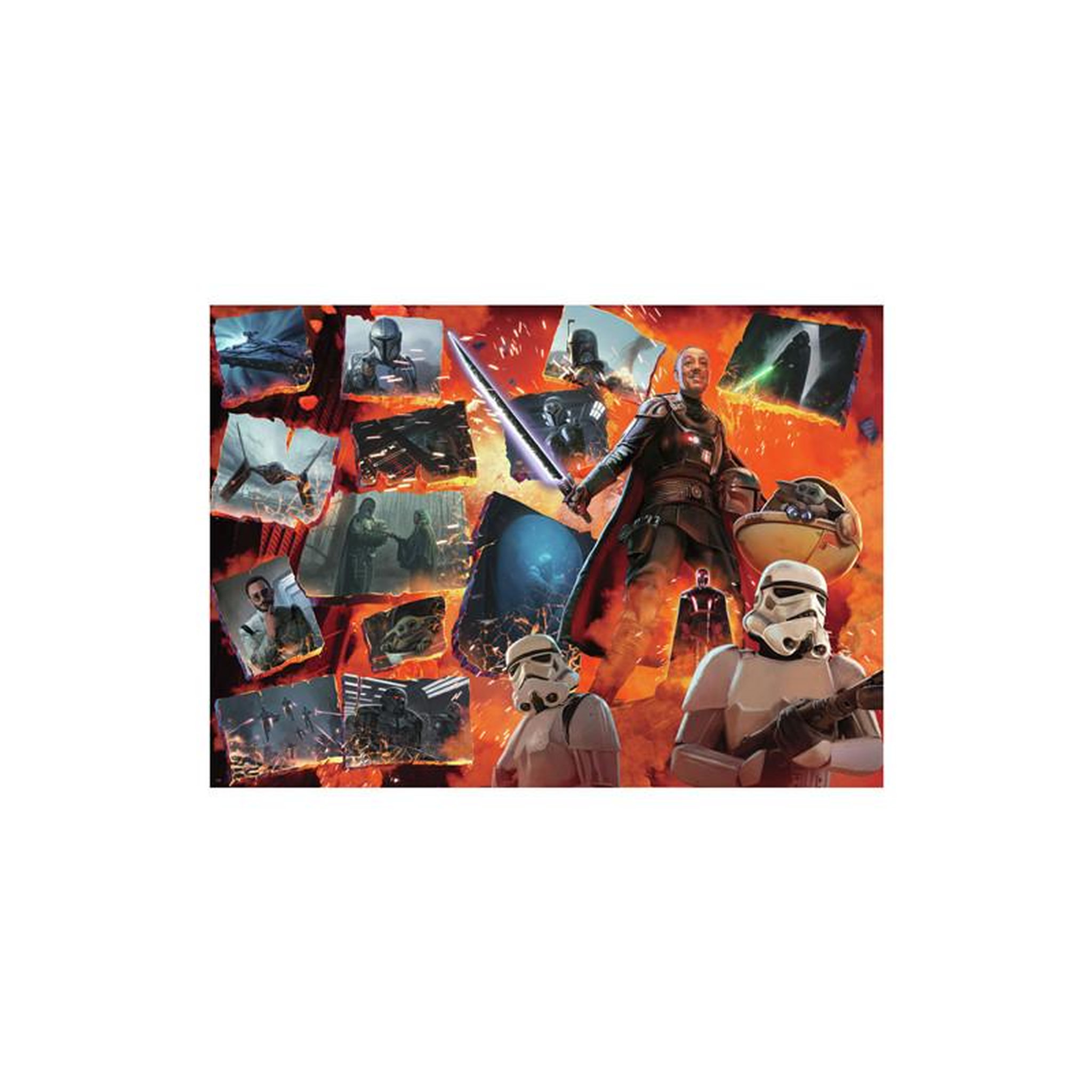 Voir la diapositive 2 : RAVENSBURGER Ravensburger - Jigsaw puzzle Star Wars Villainous Moff Gideon, 1000 pcs. 120002710