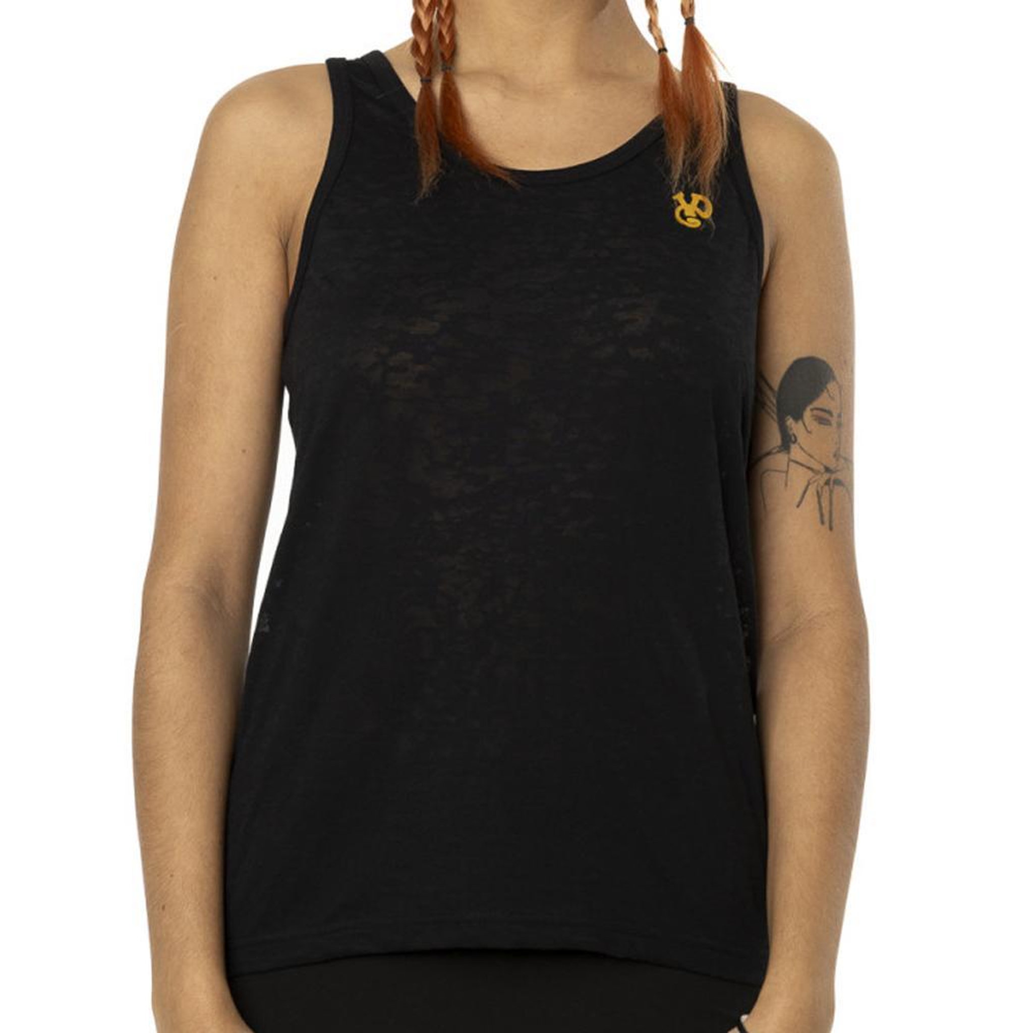 Voir la diapositive 1 : VON DUTCH Débardeur Noir Femme Von Dutch Zip