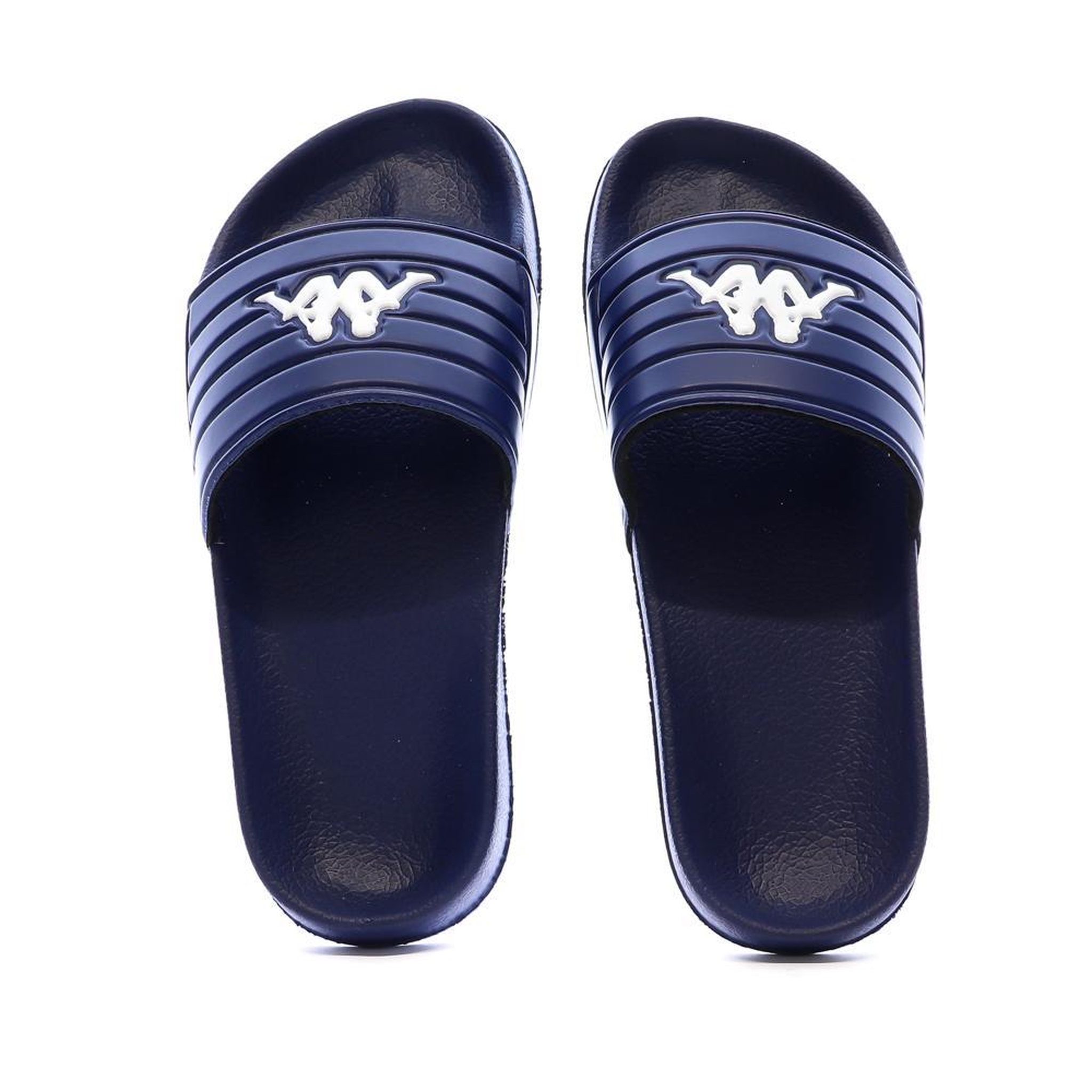 Voir la diapositive 3 : KAPPA Claquettes Marine Garçon Kappa Logo Sarty