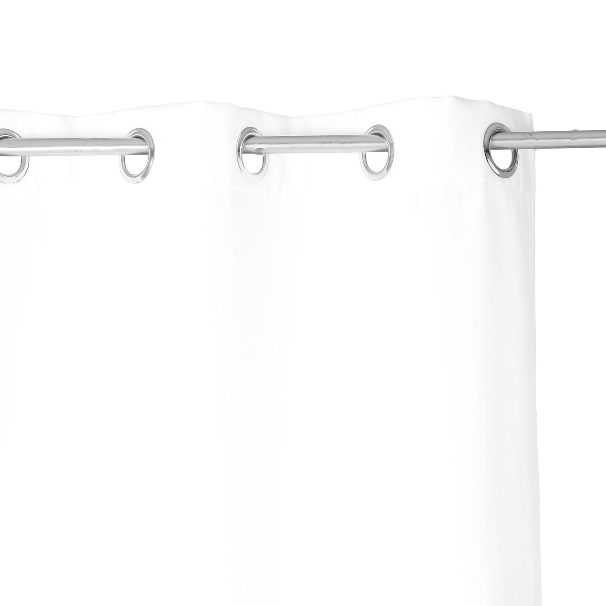 Voir la diapositive 3 : ATMOSPHERA Rideau isolant - 140 x 260 cm. - polyester - ivoire