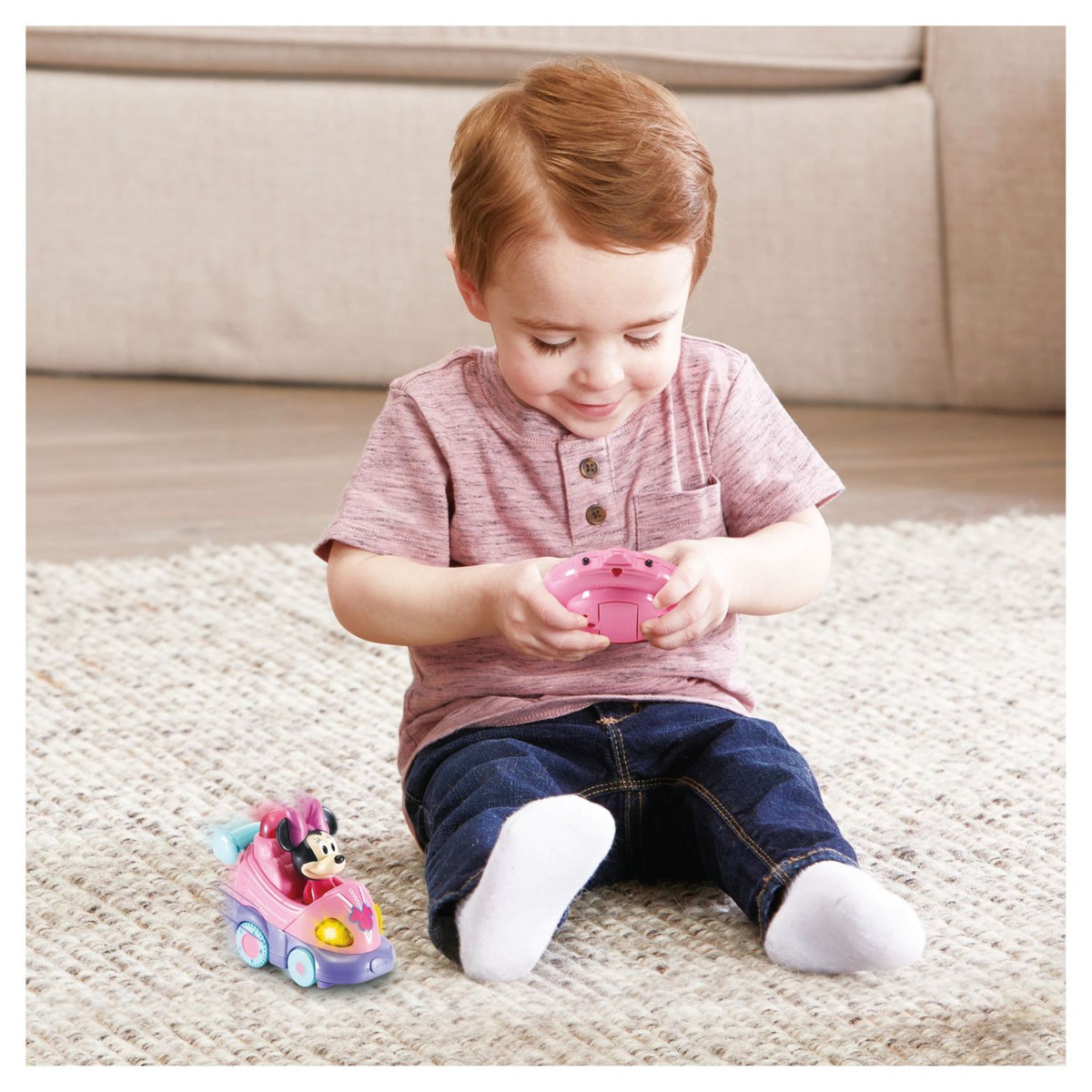 VTECH La magi-voiture télécommandée de Minnie - Tut Tut Bolides