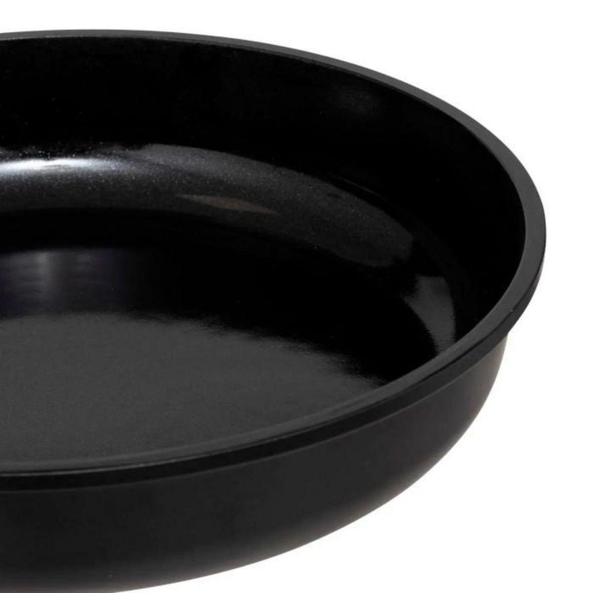 FIVE Batterie de cuisine en fonte d'aluminium - 4 pièces - Noir