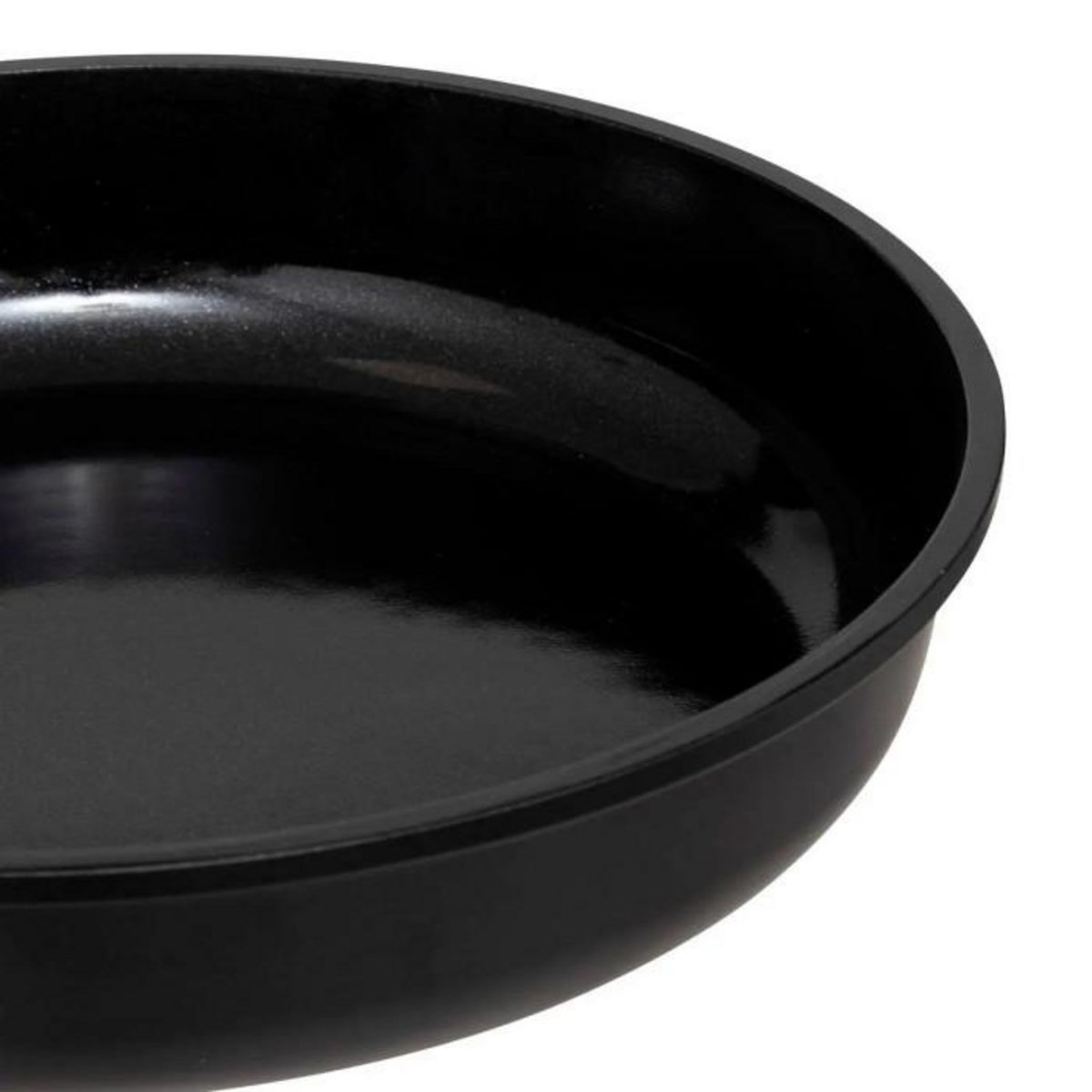 FIVE Batterie de cuisine en fonte d'aluminium - 4 pièces - Noir