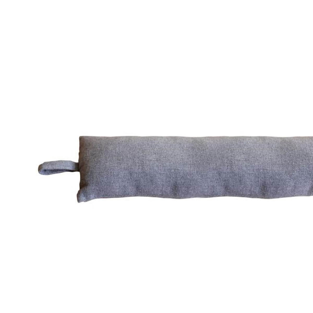 Paris Prix Boudin Bas de Porte en Coton  Dune  80cm Gris Clair