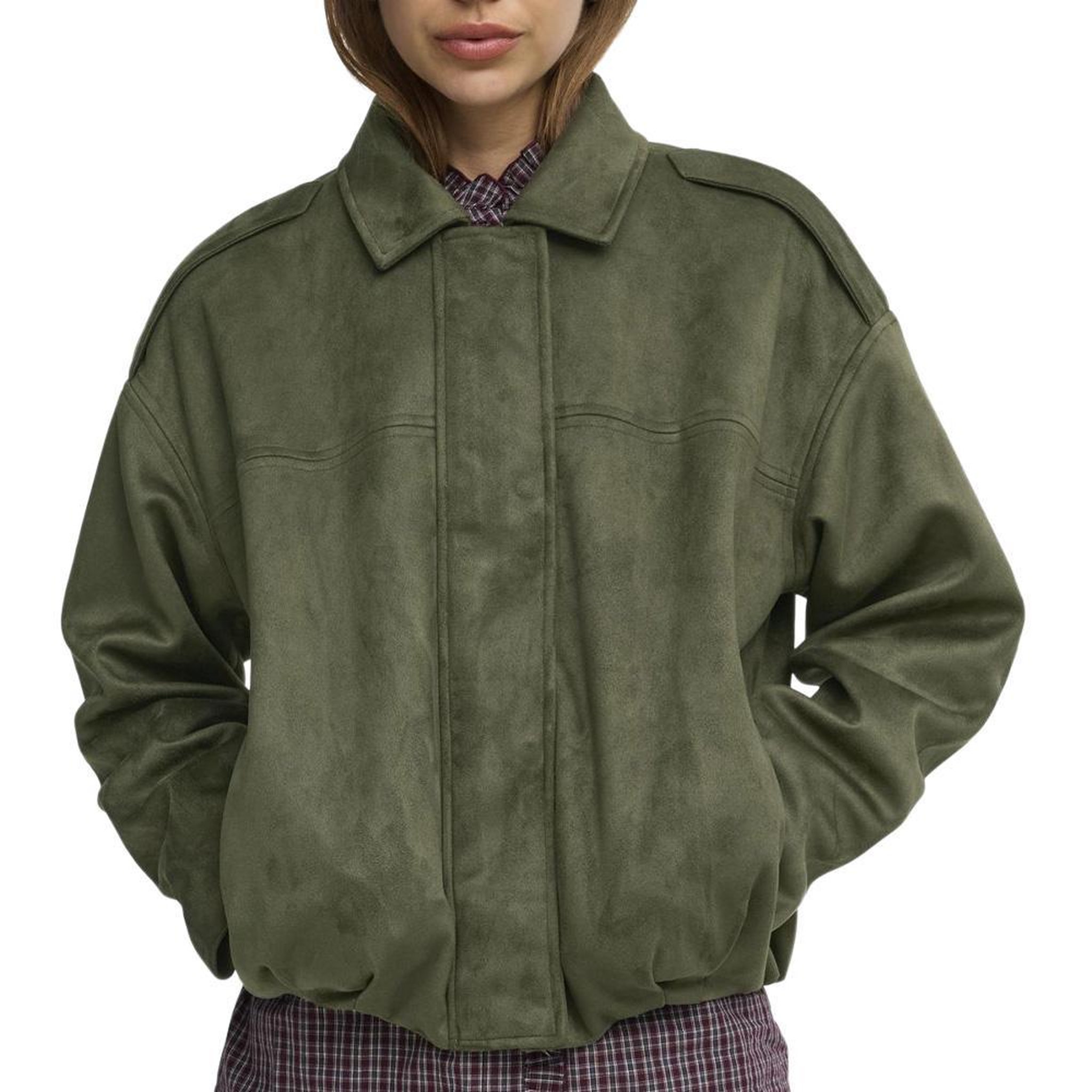 Only Veste verte femme only lamber. Coloris disponibles : Vert